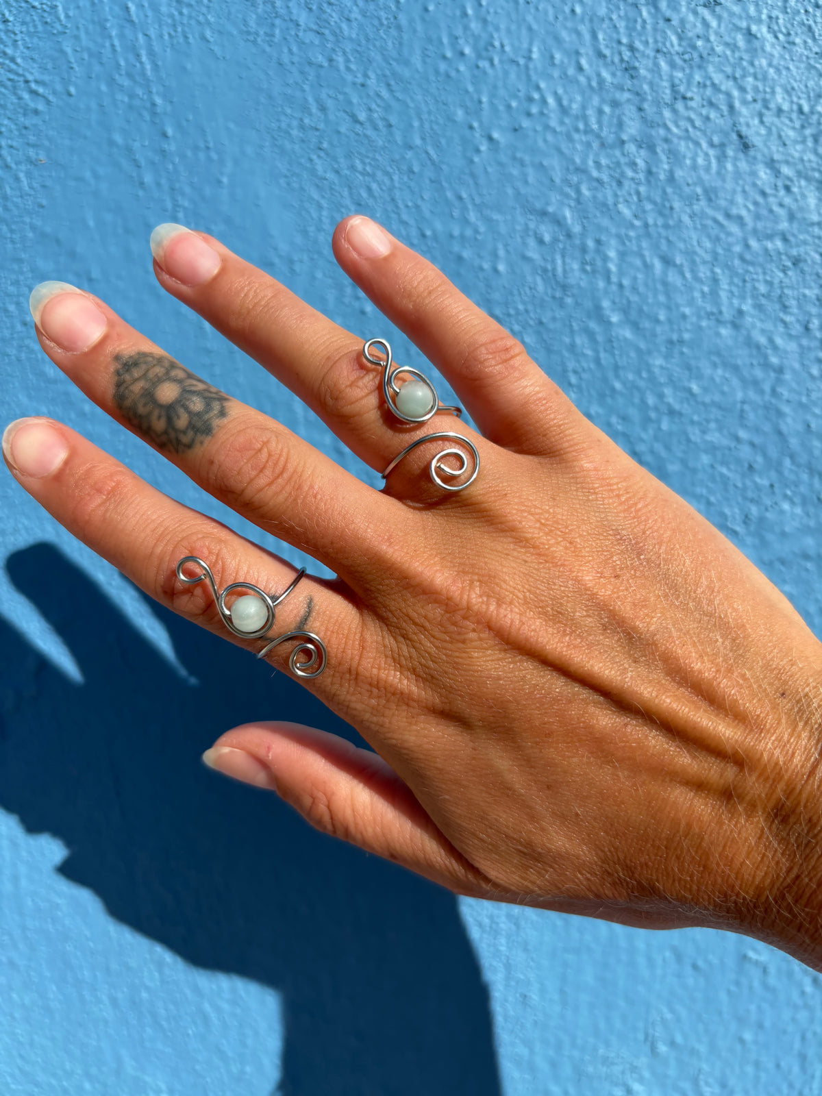 Amazonit Ocean Ring