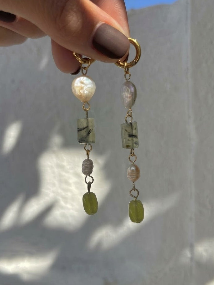 Lime Drop Earrings