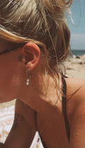 Double Pearl Earring