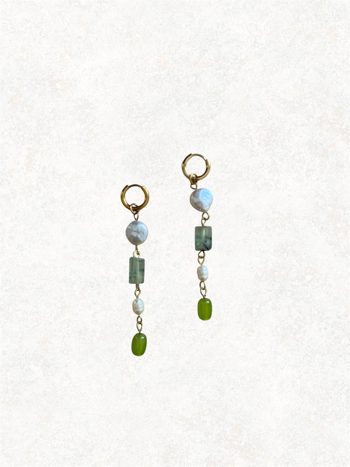 Lime Drop Earrings