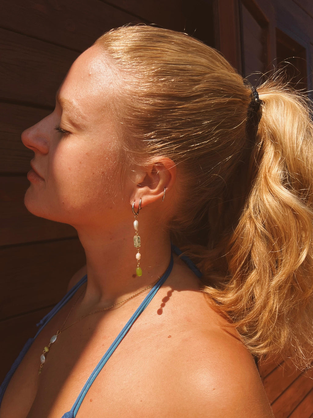 Lime Drop Earrings