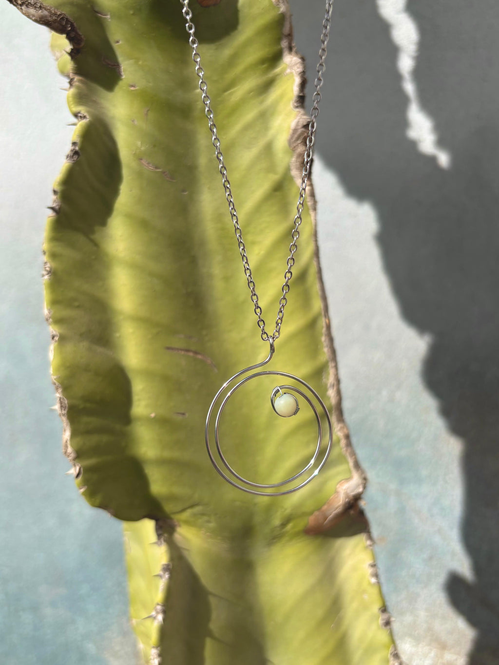 Cielo Spiral Necklace
